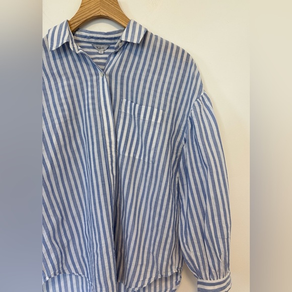 Rails Janae Shirt in Lighthouse Stripe , sz : small Pit - Picture 5 of 10